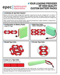 Batteries and Custom Battery Packs Design Guide - by Epec Engineered Technologies