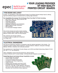 Printed Circuit Board Layout and Design - by Epec Engineered Technologies