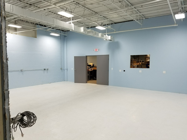 Battery Assembly Room Walls and ESD Flooring