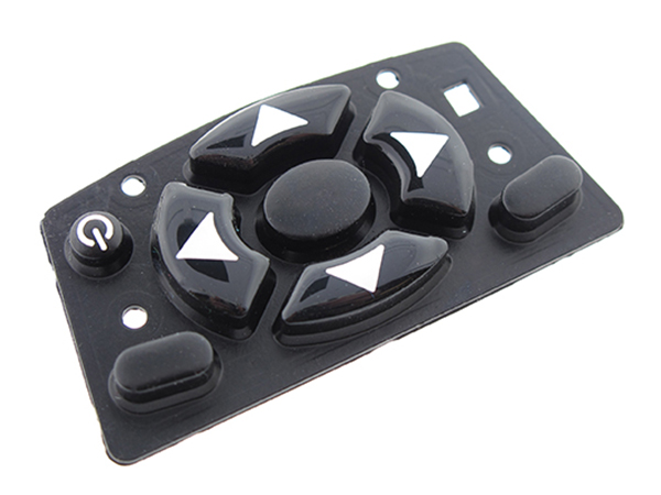 Conductive Rubber Keypad - Front View