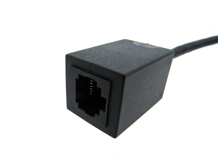 Custom manufactured ethernet cable female connector