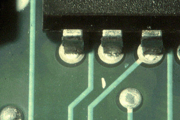 PCB - Wave Soldering Defects Poor Solderability or Wetting