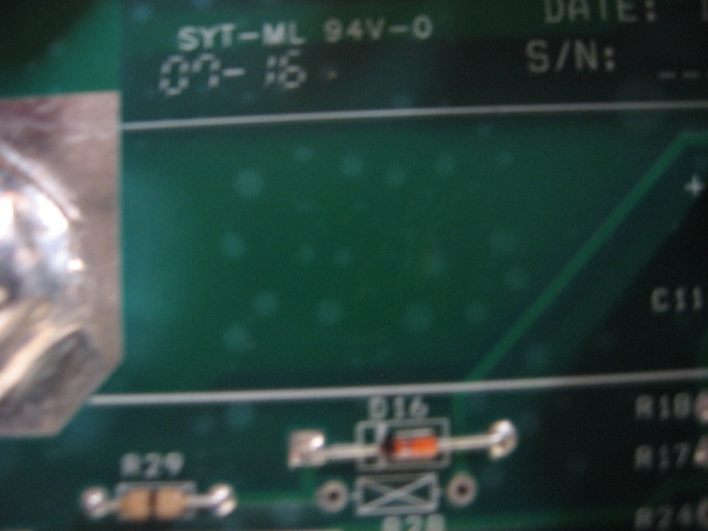 Staining of Solder Mask