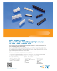 TE Connectivity - Standard FPC Connectors