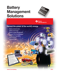 Texas Instruments - Battery Management Solutions