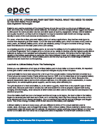 Lead Acid vs. Lithium Military Battery Packs: What You Need to Know