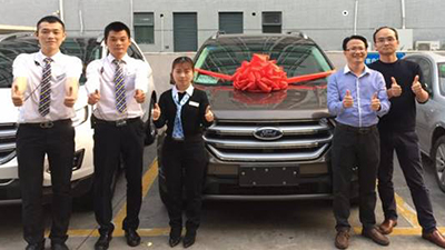 Epec China Team with New Company Car