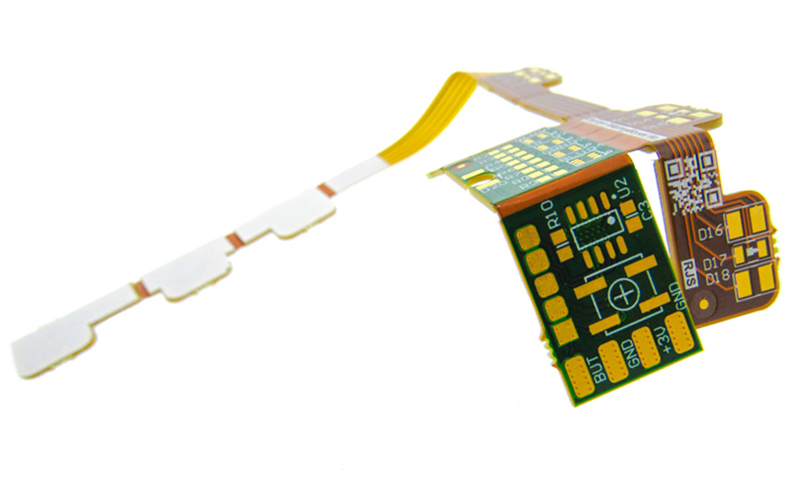 Portable Device Integrated Rigid Flex Circuit Board