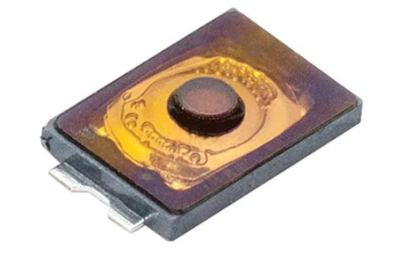 Example of a surface mounted tactile switch